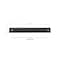 Gliderite Hardware 7-1/4 in. Matte Black Squared Back Plate 6-1/4 in. Center to Center - 7342-160-MB 7342-160-MB-1 - alternate 2